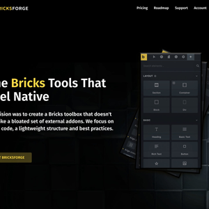 Bricksforge – The Bricks Tools that feel native