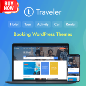 Traveler – Travel Booking WordPress Theme