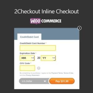WooCommerce 2Checkout Inline Checkout