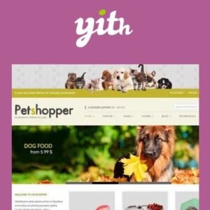 YITH Petshopper - E-Commerce Theme for Pets Products
